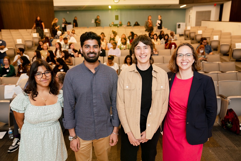 Group photo of student government leadership board members