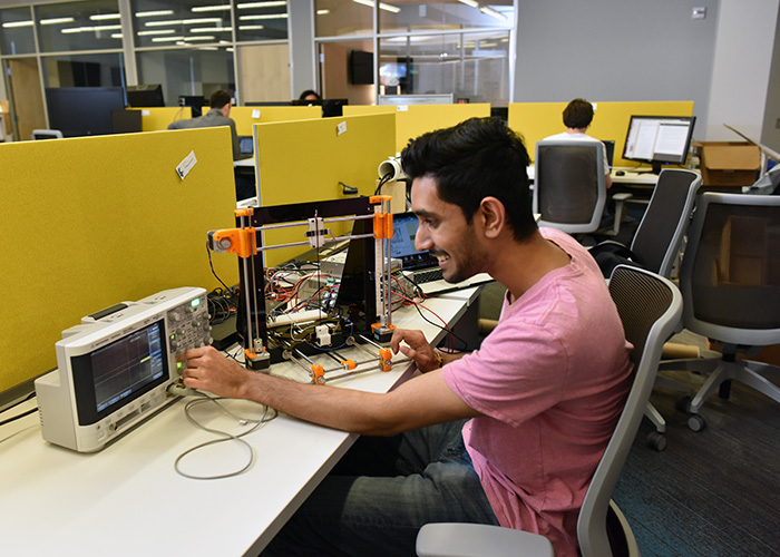 Traditional ECE areas include circuits and electronics, telecommunications, power, and controls. Today, ECE students also work in audio, optics, robotics, biomedical, and nanotechnology.
