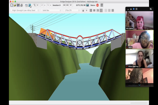 Using bridge building software to make a safe and cost-effective bridge