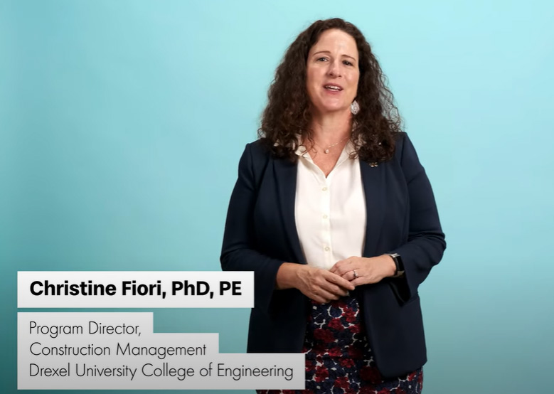 Christine Fiori, program director, explains how an MS in Construction Management prepares you to advance your construction career.
