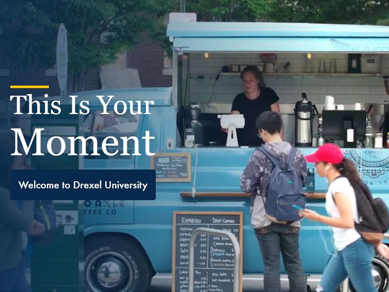 We'd like to invite you to take part in a special virtual experience for our new Dragons: the exclusive This Is Your Moment website. Whether you're joining us as a first-year or transfer student, this in-depth resource will help you explore what your future as a Dragon will look like.