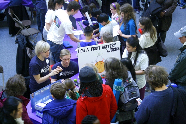 Kids of all ages will learn about materials from Drexel and University of Pennsylvania faculty and students and our collaborating organizations, including the Academy of Natural Sciences and The Franklin Institute, through hands-on demos and workshops.