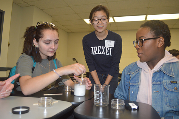 Age-specific hands-on workshops give participants the opportunity to work in small groups to explore how materials science and engineering is applied to solving some of today's pressing problems.
