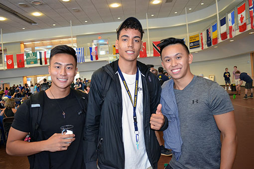 Students enjoy College Day in DAC.