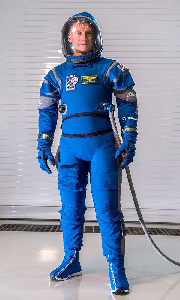 Chris Ferguson in space suit