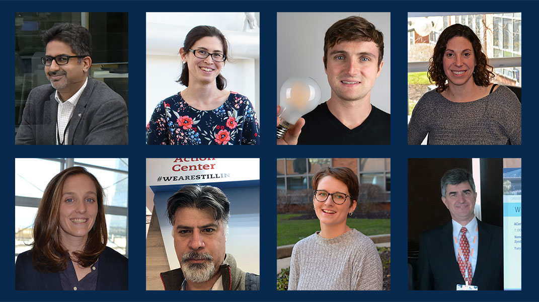 Head shots of faculty, students and alumni