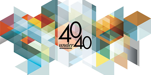 Graphic for 40 under 40