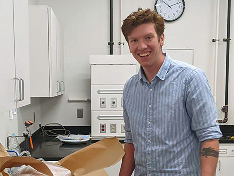 Benjamin Mellema found an ideal co-op partner and used his hands-on work experience to find a new application for his specialty.
