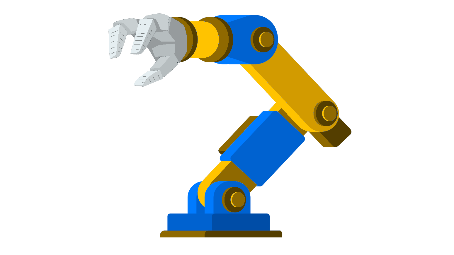 Illustration of a robotic arm
