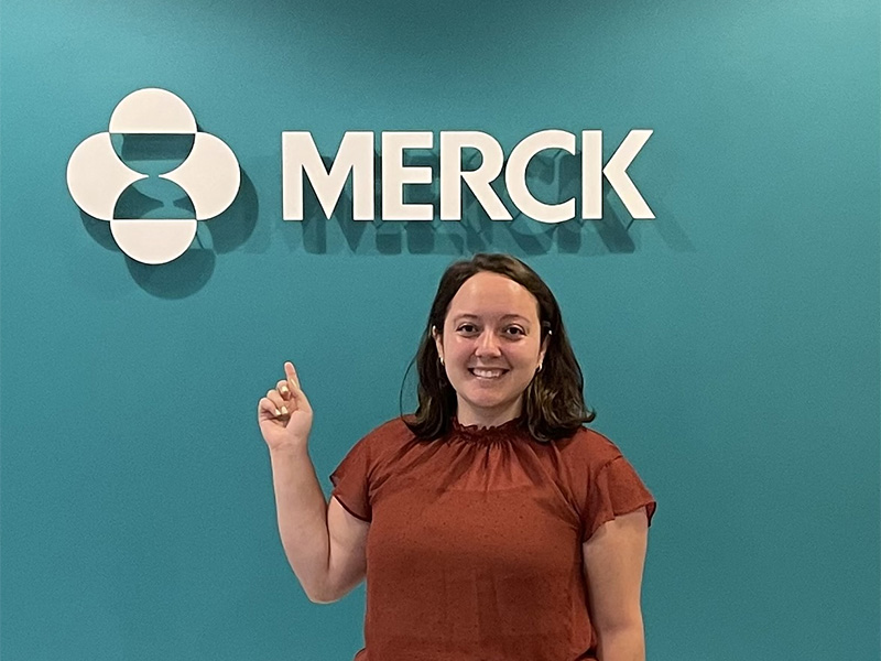 After earning her undergraduate degree in management information systems, Zoe Weiner, MS cybersecurity ’23, knew that she wanted a graduate program with real-world work experience in addition to classroom training.