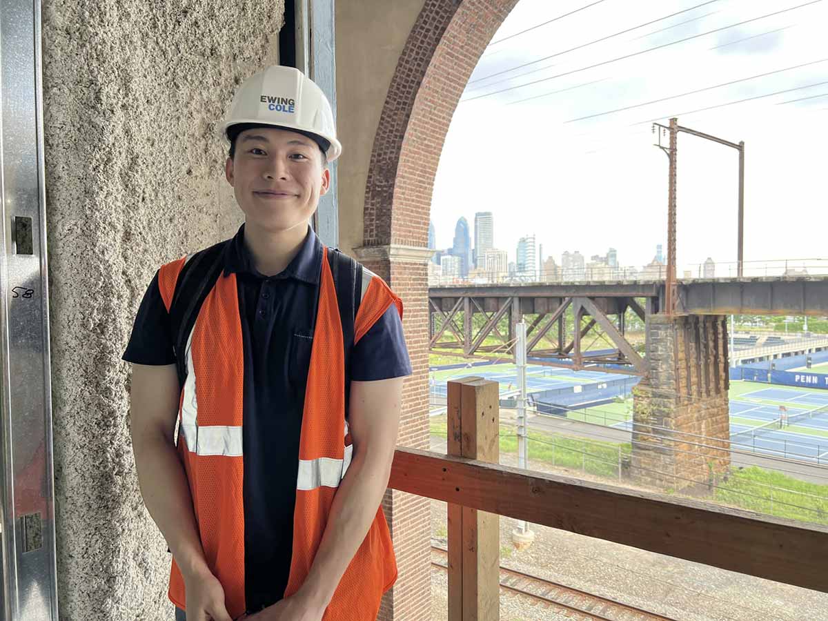 Ethan Yen Philadelphia construction management major