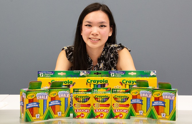 From Crayons to Coatings: Co-ops Define Student's Major, Career Choice image