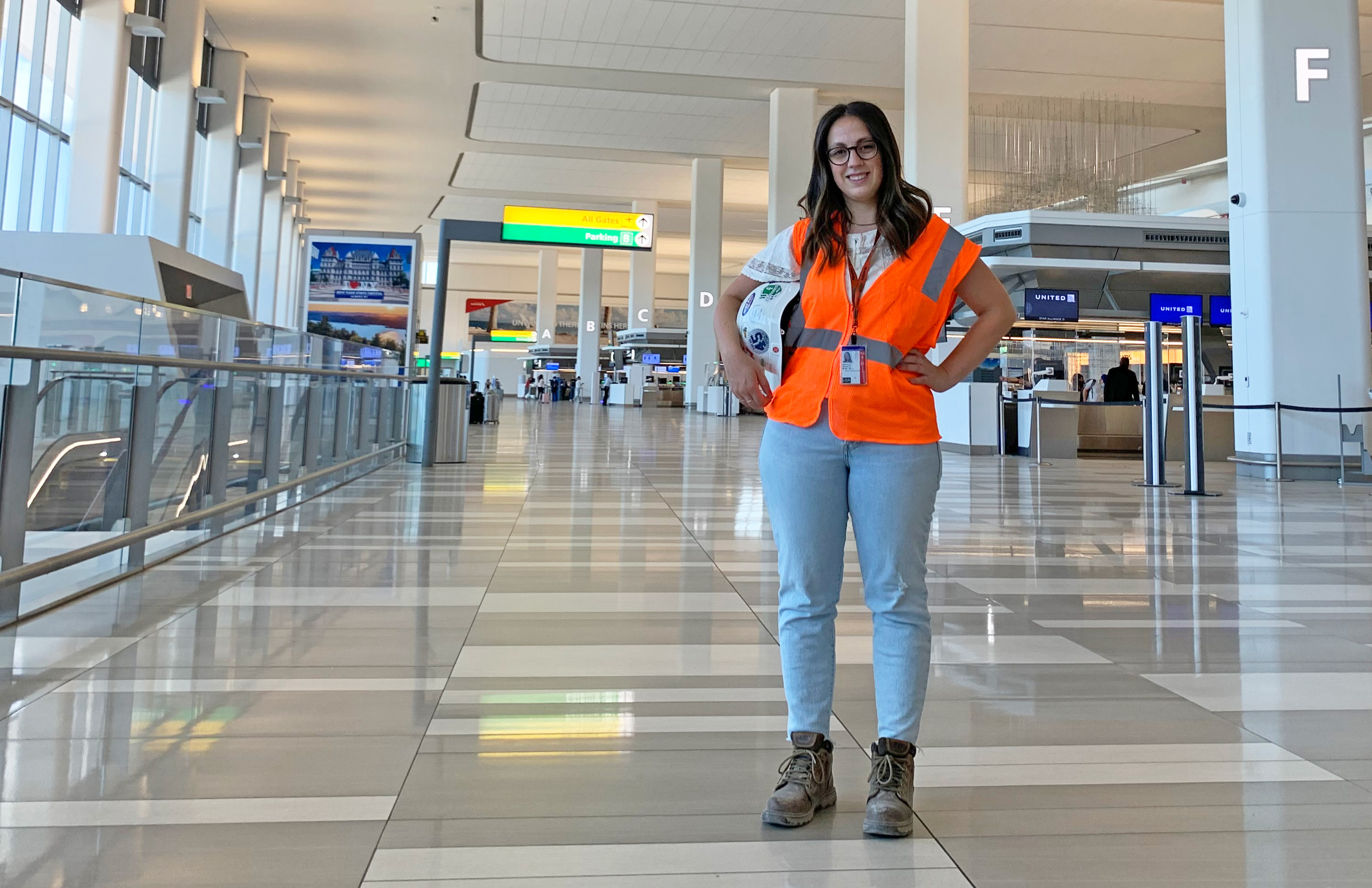 Alumna Finds Purpose in the Puzzle of Airport Construction image