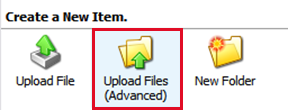 Upload Files (Advanced)