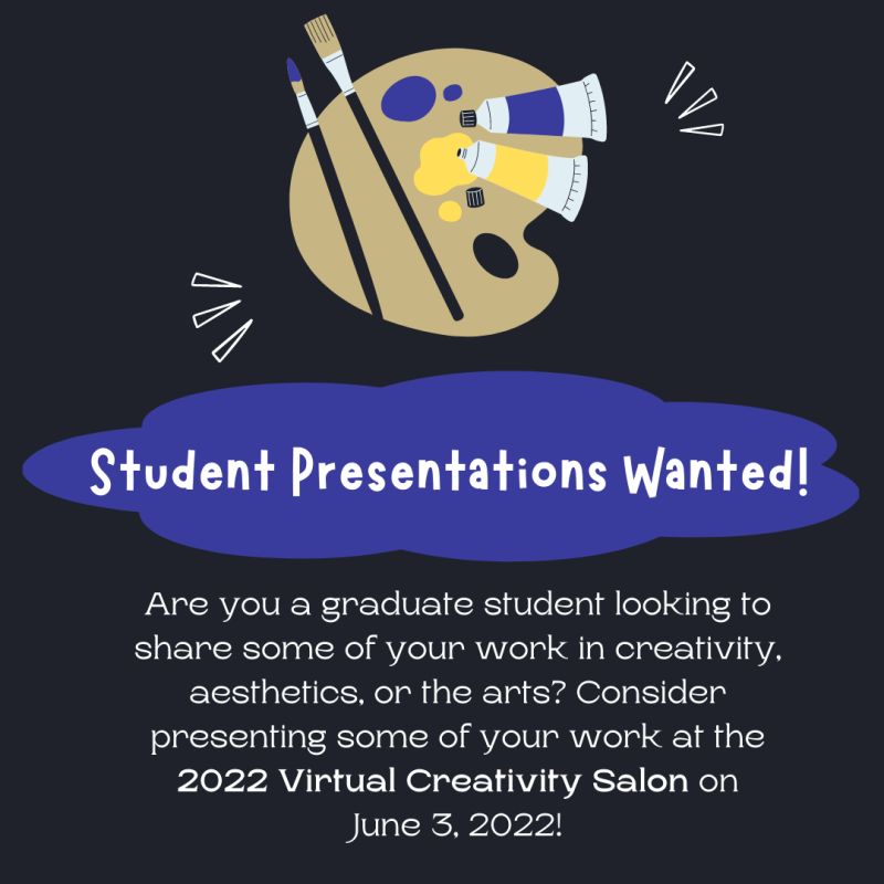 student presenters wanted