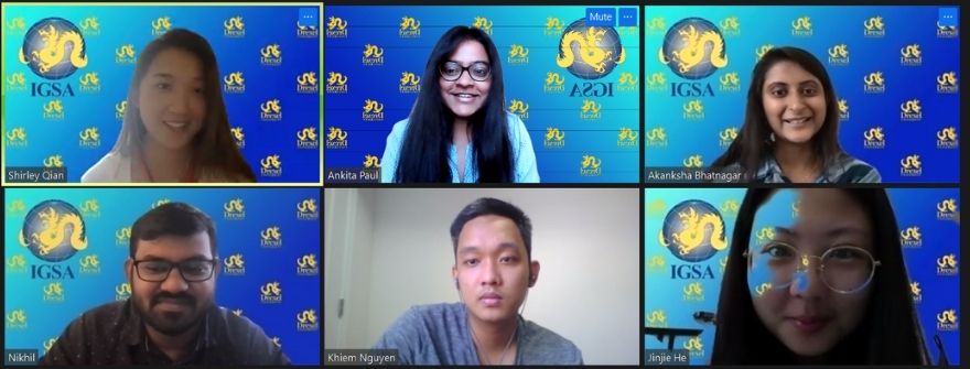 Members of the IGSA E-Board via Zoom