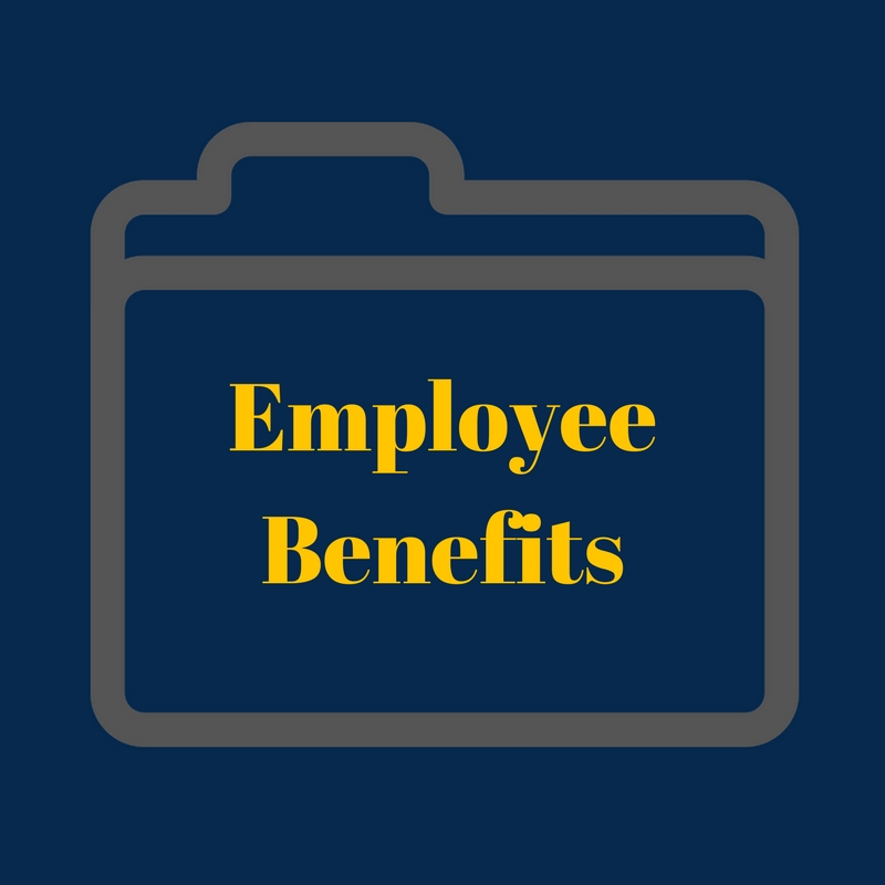 Image of a file folder with the label "Employee Benefits" on the front