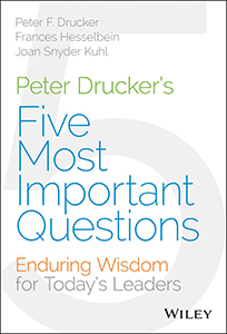 Dreucker's Five Most Important Questions - Book Review