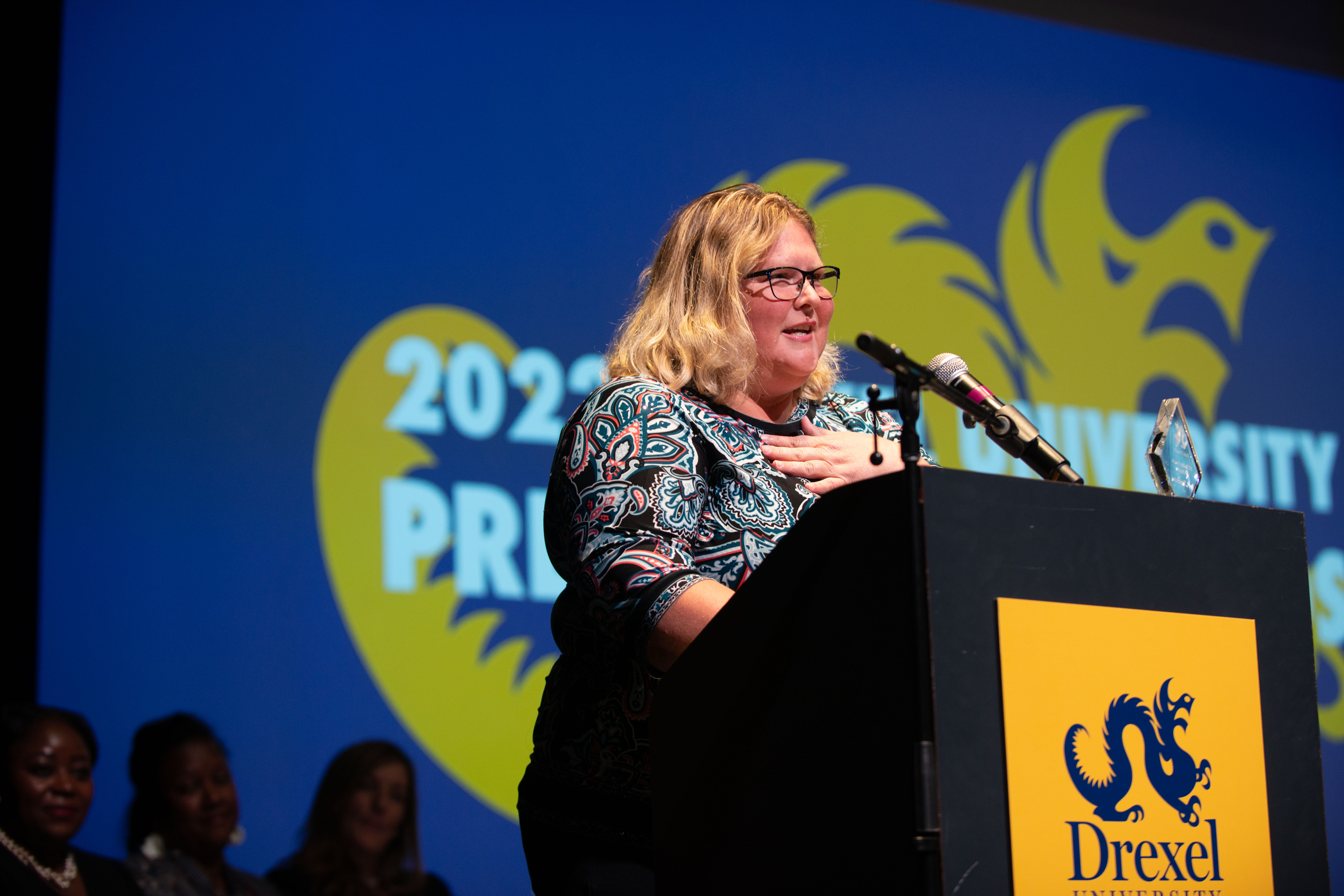Amy Throckmorton at the 2022 President's Awards