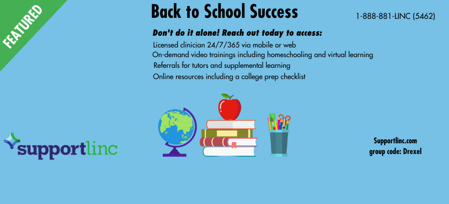 SupportLinc resources for back-to-school success