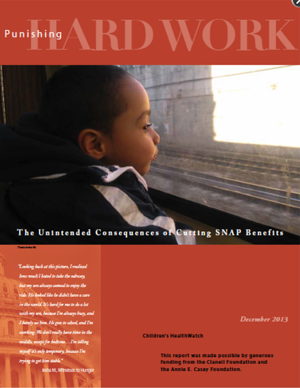 Report Cover - Punishing Hard Work