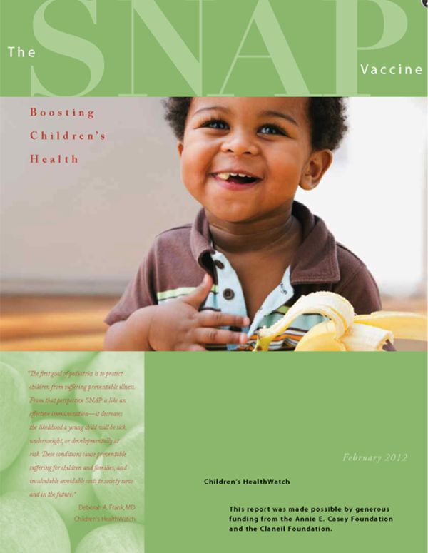 Report Cover - The SNAP Vaccine
