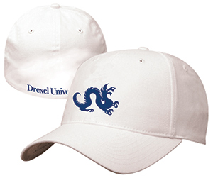 Drexel hat white