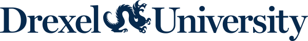 Drexel University Banner Logotype Blue HEX