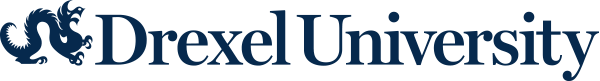 Drexel University Banner Logotype Blue HEX