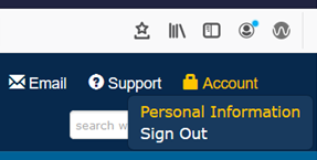 University ID location in DrexelOne, under Account > Personal Information.