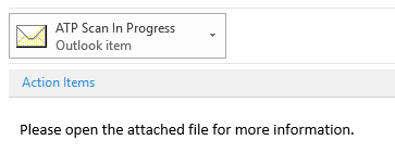 Placeholder attachment that shows threat scan is in progress.