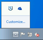 OneDrive Icon in System Tray