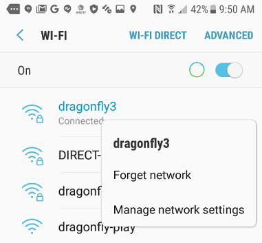 Android WiFi Reconnect Screen 1