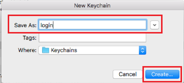 Mac Keychain Save As Login
