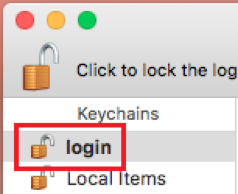 Mac Login Keychain