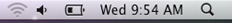 Mac Icon Bar