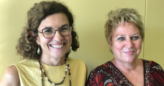 Dr. Ana Diez Roux and PAHO representative