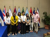 group of SALURBAL researchers at conference in El Salvador