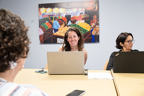 Emily Blumenstein, staff attorney in the Child Advocacy Unit of the Defender Association of Philadelphia, co-directs the clinic.