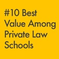 PreLaw Magazine Listed Kline as #10 Best Value Among Private Law Schools