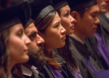 Graduates at 2018 commencment