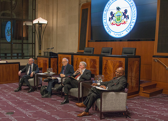 50th Anniversary of PA Constitution Commemorated at the Kline Institute of Trial Advocacy