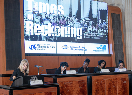 Times of Reckoning: Transitional Justice Drexel Law Review Symposium 2018