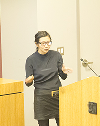 Dr Emily Wang of Yale School of Medicine at Crime Community and Public Health Symposium
