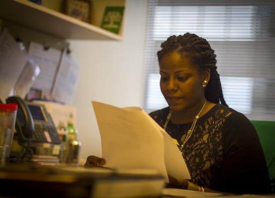 Finding Her Footing on the Fast Track