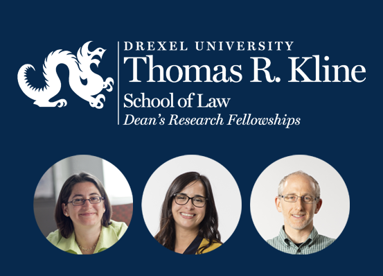 Headshots of Dean's Research Fellowship recipients: professors Tabatha Abu El-Haj, Rachel López and David Cohen