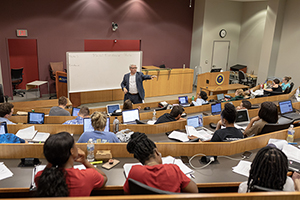 Professor Oates teaches 