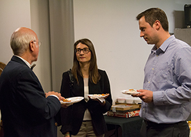 Professor Furrow and alumni at 10th Anniversary Health Law reception