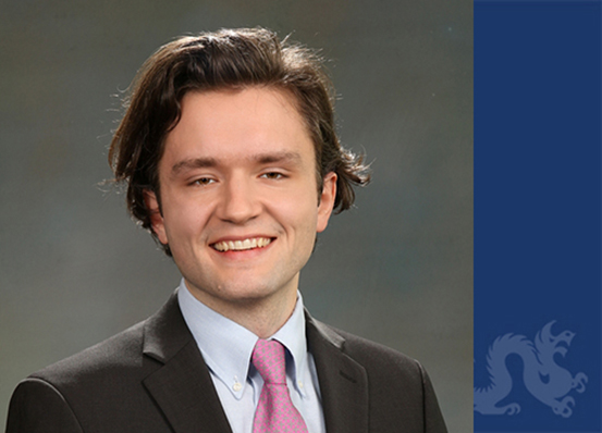 Justin Hollinger, '19, awarded an Independence Foundation Fellowship