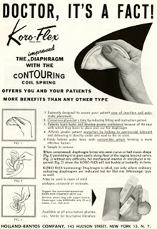 Drug advertisement for koroflex from the Medical Women's Journal, 1934. (The Legacy Center Archives and Special Collections)